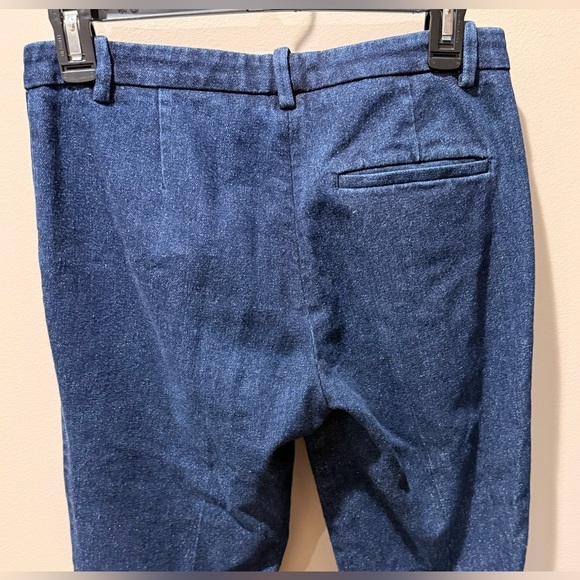 Theory Dark Blue Straight Leg Women's Jeans - Picture 5 of 5